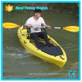 Fishing Kayak with Rudder and Foot Pedal System